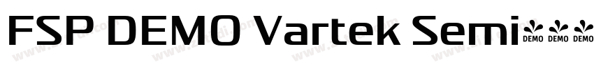 FSP DEMO Vartek Semi字体转换